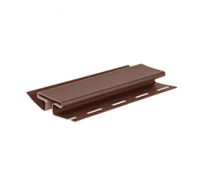 H-профиль Элит для сайдинга, коричневый от производителя  Grand Line по цене 1 008 р