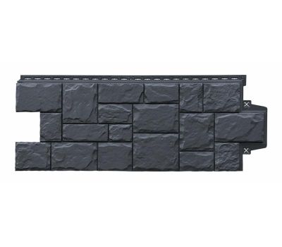 Фасадные панели Стандарт Крупный камень Графит от производителя  Grand Line по цене 450 р