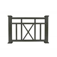 Ограждение из ДПК Р1 черный Ограждение из ДПК Р1 черный