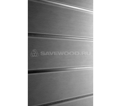 Профиль ДПК для заборов SW Agger Пепельный глянцевый бесшовный от производителя  Savewood по цене 684 р