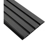 Реечная Фасадная панель Wood-X 219х26 (Шлифованная) Чёрное дерево Реечная Фасадная панель Wood-X 219х26 (Шлифованная) Чёрное дерево