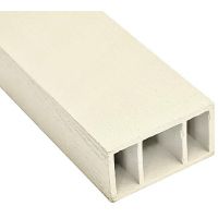 Брус из ДПК WOOD Слоновая кость Брус из ДПК WOOD Слоновая кость