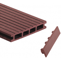 Заглушка для доски торцевая Красный (под заказ) Заглушка для доски торцевая Красный (под заказ)