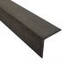Уголок из ДПК Euro 50х50х3000 Антрацит от производителя Latitudo по цене 250 р Уголок из ДПК Euro 50х50х3000 Антрацит от производителя Latitudo по цене 250 р