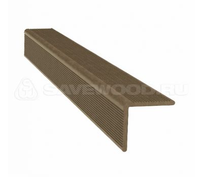 Уголок ДПК 40x40x5 Тик от производителя  Savewood по цене 384 р