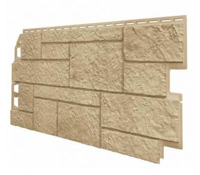 Фасадные панели (Цокольный Сайдинг) VOX Vilo SANDSTONE Песочный от производителя  Vox по цене 624 р