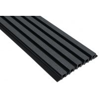 Панель ДПК универсальная шлифованная Чёрная Панель ДПК универсальная шлифованная Чёрная