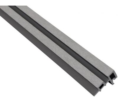 Угловой элемент ДПК для панели шлифованный Серый от производителя  OutDoor по цене 504 р