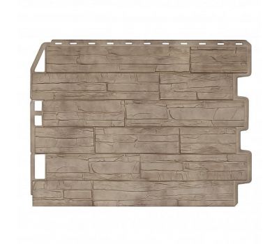 Фасадные панели (цокольный сайдинг) Скол Золотой Песок от производителя  Holzplast по цене 486 р