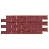 Фасадные панели СЕРИЯ кирпич Саман - Красный Фасадные панели СЕРИЯ кирпич Саман - Красный