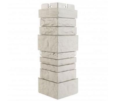 Угол наружный Скалистый камень ЭКО Кремовый от производителя  Альта-профиль по цене 324 р