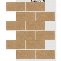 Фасадная система Блок 400х190 мм (Однотонный на армирующей сетке) Код цвета: 102