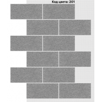 Фасадная система Блок 400х190 мм (Однотонный на армирующей сетке) Код цвета: 201