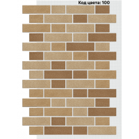 Фасадная система АМК Тычок 250х73/125x73 мм (Микс на армирующей сетке) Код цвета: 100 Фасадная система АМК Тычок 250х73/125x73 мм (Микс на армирующей сетке) Код цвета: 100