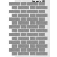 Фасадная система Тычок 250х73/125x73 мм (Однотонный на армирующей сетке) Код цвета: 201 Фасадная система Тычок 250х73/125x73 мм (Однотонный на армирующей сетке) Код цвета: 201