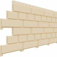 Цокольный сайдинг коллекция Кирпич - Шампань Цокольный сайдинг коллекция Кирпич - Шампань