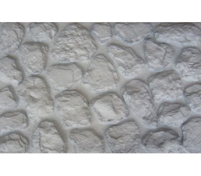 Фасадные панели Камень мелкий Белый от производителя  Aelit по цене 384 р