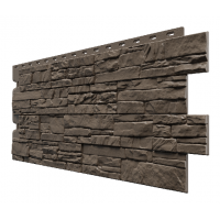 Фасадные панели (цокольный сайдинг) , Алтай Шоколад Фасадные панели (цокольный сайдинг) , Алтай Шоколад