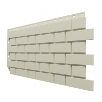 Фасадные панели Flemish (гладкий кирпич) Молочный