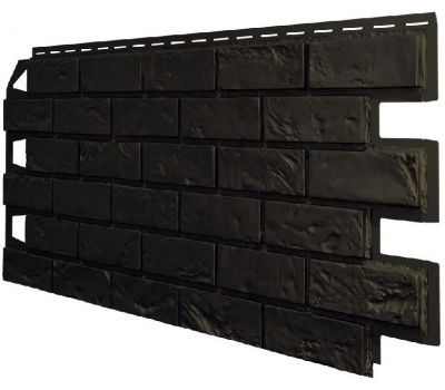 Фасадные панели (Цокольный Сайдинг) VOX Vilo Brick Dark brown от производителя  Vox по цене 618 р
