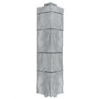 Угол наружный для Цокольного сайдинга Светло-серый Угол наружный для Цокольного сайдинга Светло-серый