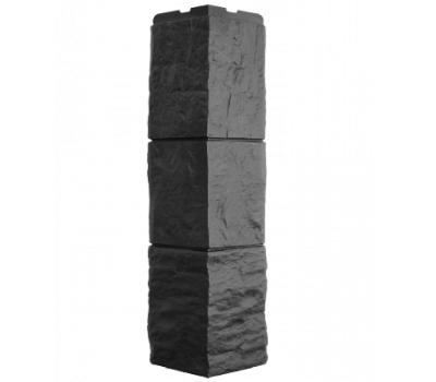 Угол наружный коллекция Блок Тёмно-серый от производителя  Fineber по цене 684 р