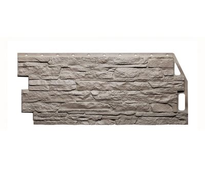 Фасадные панели (цокольный сайдинг) коллекция Скала - Песочный от производителя  Fineber по цене 666 р