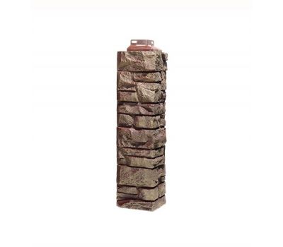 Угол наружный коллекция Скала Желто-коричневый от производителя  Fineber по цене 600 р