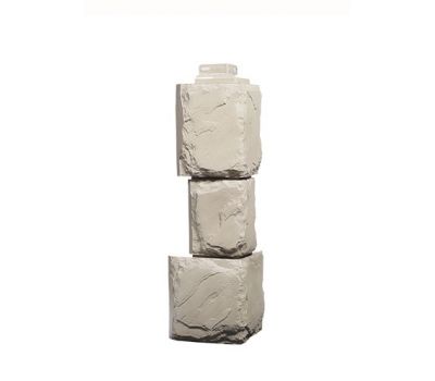 Угол наружный коллекция Камень крупный Песочный от производителя  Fineber по цене 540 р