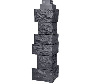 Угол наружный коллекция Дикий камень Асфальт от производителя Fineber по цене 564 р Угол наружный коллекция Дикий камень Асфальт от производителя Fineber по цене 564 р
