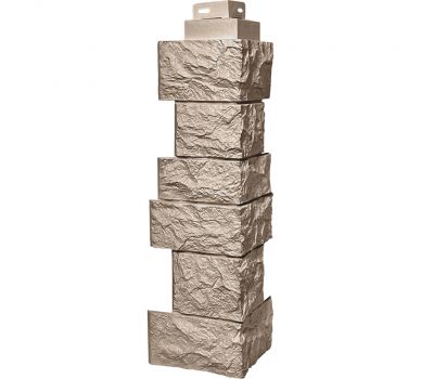 Угол наружный коллекция Дикий камень Песочный от производителя Fineber по цене 564 р Угол наружный коллекция Дикий камень Песочный от производителя Fineber по цене 564 р