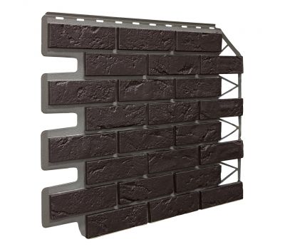 Фасадные панели Кирпич Баварский - Тёмно- коричневый от производителя Fineber по цене 491 р Фасадные панели Кирпич Баварский - Тёмно- коричневый от производителя Fineber по цене 491 р