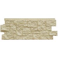 Фасадные панели Стандарт Дикий камень Бежевый Фасадные панели Стандарт Дикий камень Бежевый