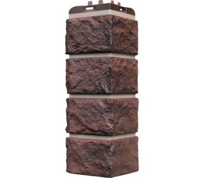Угол наружный Колотый Камень Элит Кофе (тёмно-бежевый шов) от производителя  Grand Line по цене 624 р
