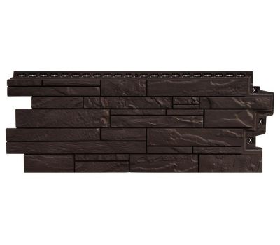 Фасадная панель Скала Шоколадный (Коричневый) от производителя  Grand Line по цене 450 р
