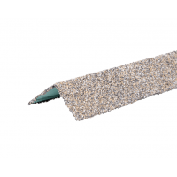 Уголок металлический внешний HAUBERK Серо-бежевый Уголок металлический внешний HAUBERK Серо-бежевый