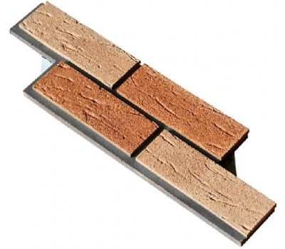 Фасадная плитка «Клинкерный Кирпич трёхцветный» от производителя  «Кирисс Фасад» по цене 2 040 р