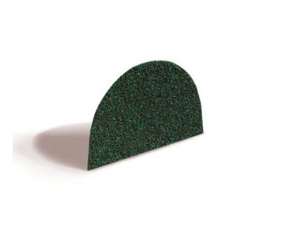 Заглушка конька полукруглого Зеленый от производителя  Metrotile по цене 576 р