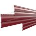 Металлический сайдинг МП СК-14х226 (ПЭ-01-3003-0.45) Красный рубин от производителя  Металл Профиль по цене 721 р