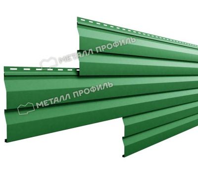 Металлический сайдинг МП СК-14х226 (ПЭ-01-6002-0.45) Зеленый лист от производителя  Металл Профиль по цене 721 р