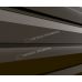 Металлический сайдинг МП СК-14х226 (ПЭ-01-RR32-0.45) Темно-коричневый от производителя  Металл Профиль по цене 721 р