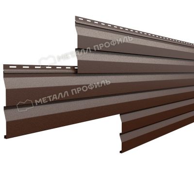 Металлический сайдинг МП СК-14х226 (VikingMP-01-8017-0.45) Коричневый шоколад от производителя  Металл Профиль по цене 824 р