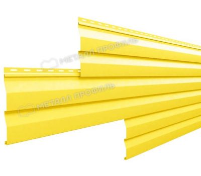 Металлический сайдинг МП СК-14х226 NormanMP (ПЭ-01-1018-0.5) Желтый цинк от производителя  Металл Профиль по цене 935 р