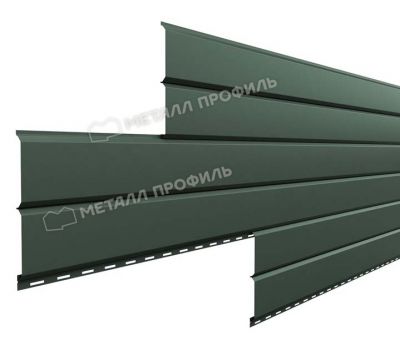 Металлический сайдинг Lбрус-15х240 (ПРМ-03-Pegasus-0.5) Светло-зеленый металлик от производителя  Металл Профиль по цене 875 р