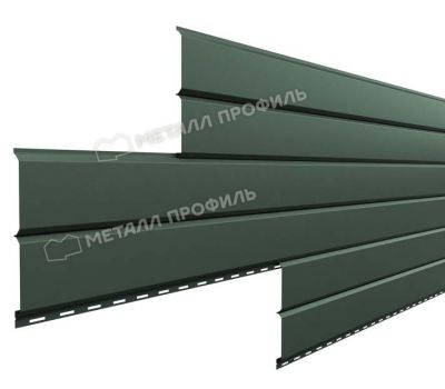 Металлический сайдинг Lбрус-15х240 (PURMAN-20-Tourmalin-0.5) Светло-зеленый металлик от производителя  Металл Профиль по цене 1 560 р