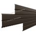 Металлический сайдинг Lбрус-15х240 (VikingMP E-20-RR32-0.5) Темно-коричневый от производителя  Металл Профиль по цене 1 392 р