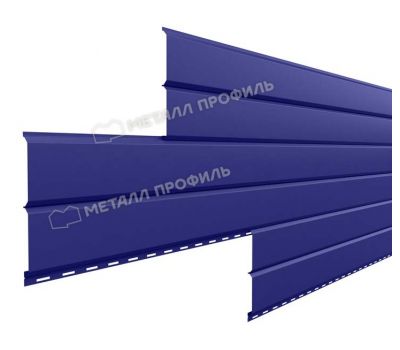 Металлический сайдинг Lбрус-15х240 NormanMP (ПЭ-01-5002-0.5) Ультрамарин от производителя  Металл Профиль по цене 503 р
