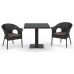 Комплект плетеной мебели из иск. ротанга T605SWT/Y79A-W53 Brown 2Pcs от производителя  Afina по цене 37 686 р