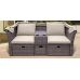 Комплект мебели плетеной из иск. ротанга AFM-330B Brown от производителя  Afina по цене 116 460 р