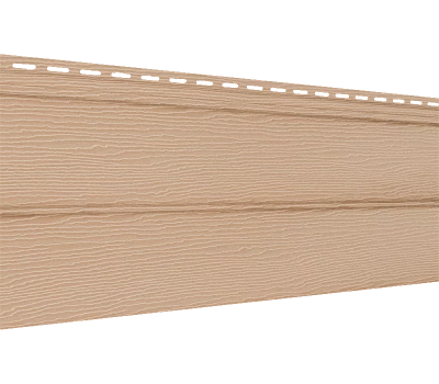 Виниловый сайдинг коллекция Блокхаус (под бревно), Бежевый от производителя  Ю-Пласт по цене 288 р
